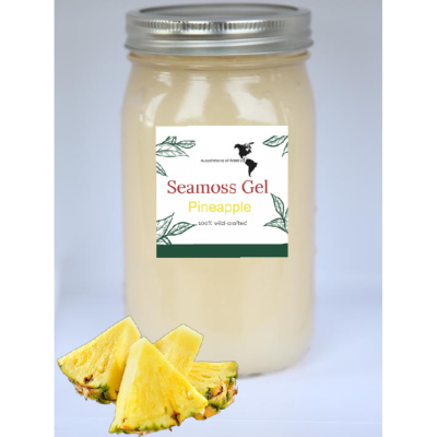 Pineapple Seamoss Gel - 24 oz - U.S  Shipping 