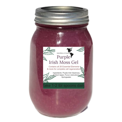 Purple Irish Moss Gel - 16 oz