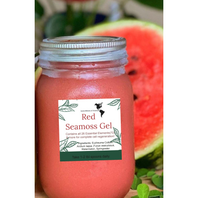 Red Seamoss Gel -16 oz U.S. Shipping Only 